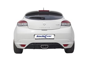 Escape Inoxcar para Renault Megane III RS 2.0T (250pk) 2010- (Ø63,5mm) 