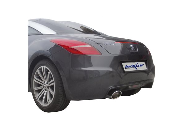 Escape Inoxcar para Peugeot RCZ 1.6THP (156pk) 2010- 150x105 Oblique 