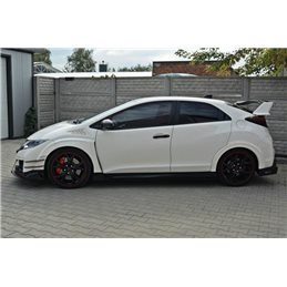 Añadidos taloneras Honda Civic Ix tipo R Maxtondesign