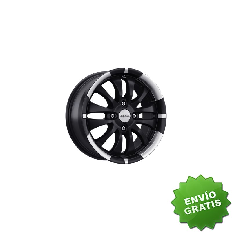 Llanta exclusiva Ronal R59 7.5x18 Et42 5x105 Jetblack Mate - Aro Pu Lido