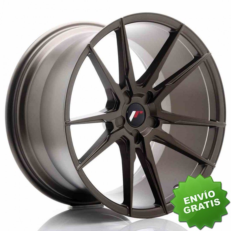 Llanta exclusiva Jr Wheels Jr21 20x11 Et30-50 5h Blank Matt Bronze