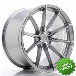 Llanta exclusiva Jr Wheels Jr37 20x10.5 Et20-40 5h Blank Silver Machi Ned Face