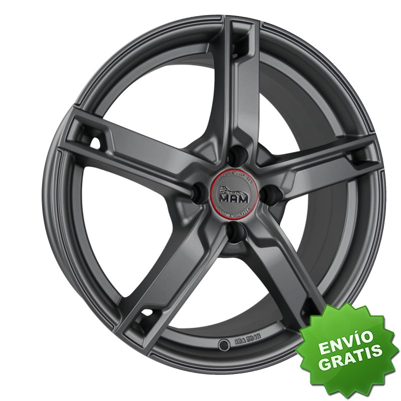 Llanta exclusiva Mam Mamw4 6.5jx16 4 100 Et35 63.4 Matt Grey