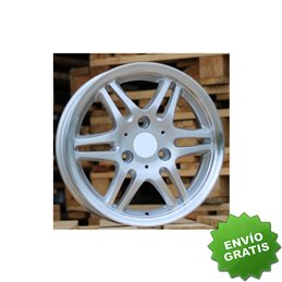 Llanta exclusiva Rc Wheels Fr264 4.5x15 3x112 Et20 57.1 Silver 