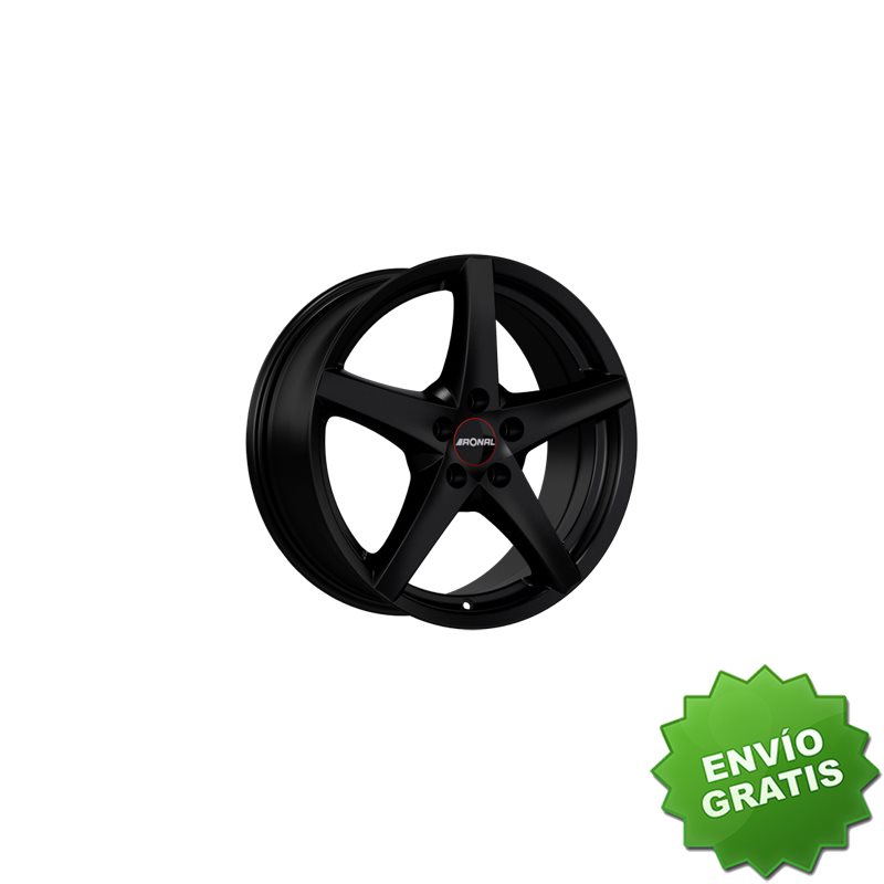 Llanta exclusiva Ronal R41 6.5x15 Et45 5x114.3 Negro Mate