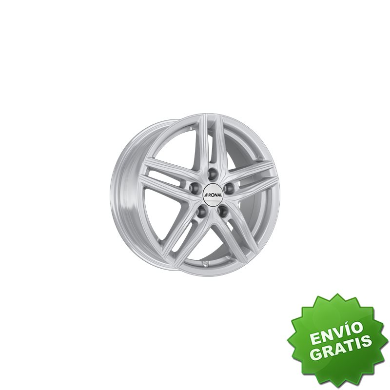 Llanta exclusiva Ronal R65 6.5x16 Et32 4x108 Plata