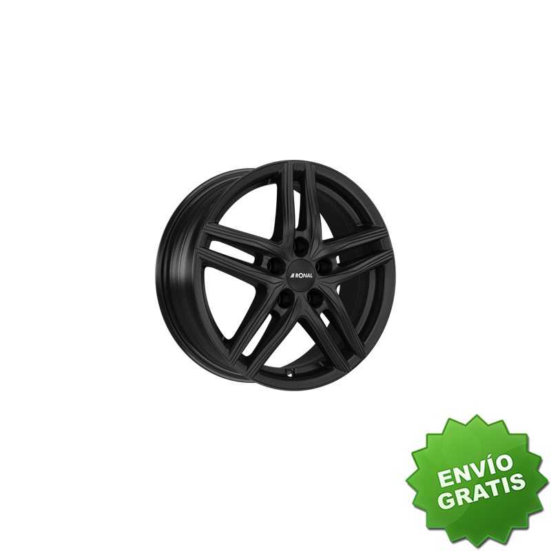 Llanta exclusiva Ronal R65 6.5x16 Et37 5x110 Jetblack-mate