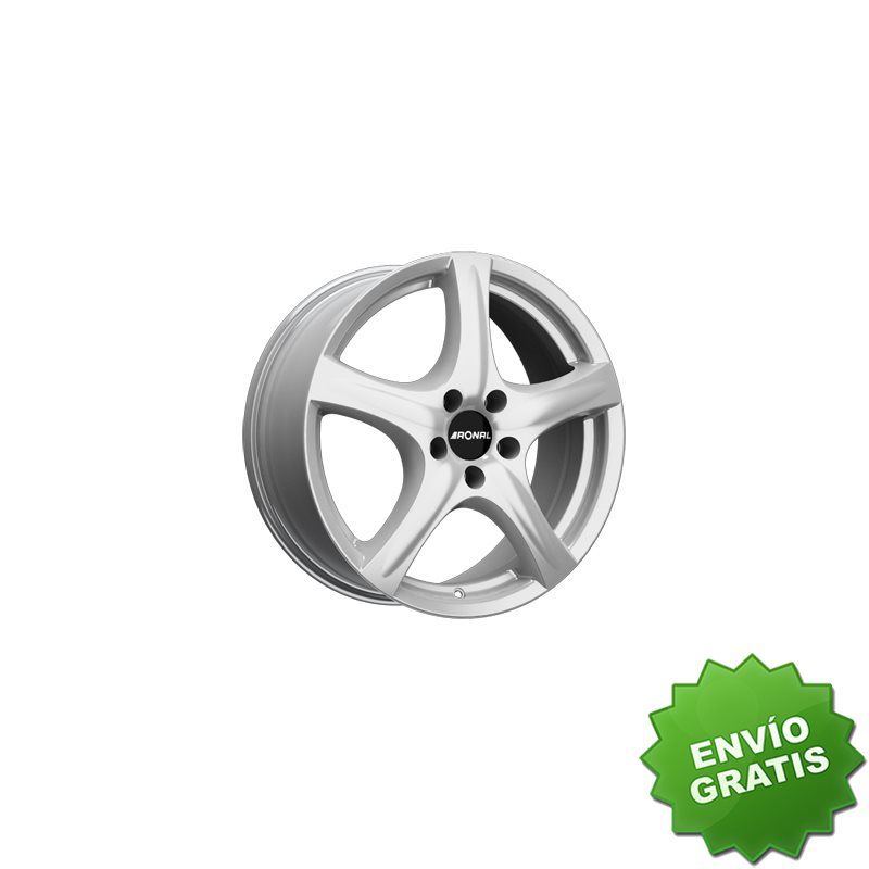 Llanta exclusiva Ronal R42 6.5x16 Et40 5x114.3 Plata Cristal