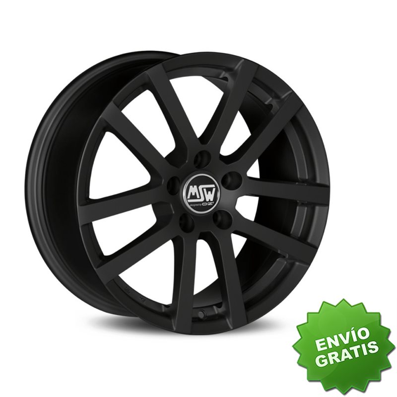 Llanta exclusiva Oz Msw 22 6x15 Et38 5x100 Matt Black Kba Nad