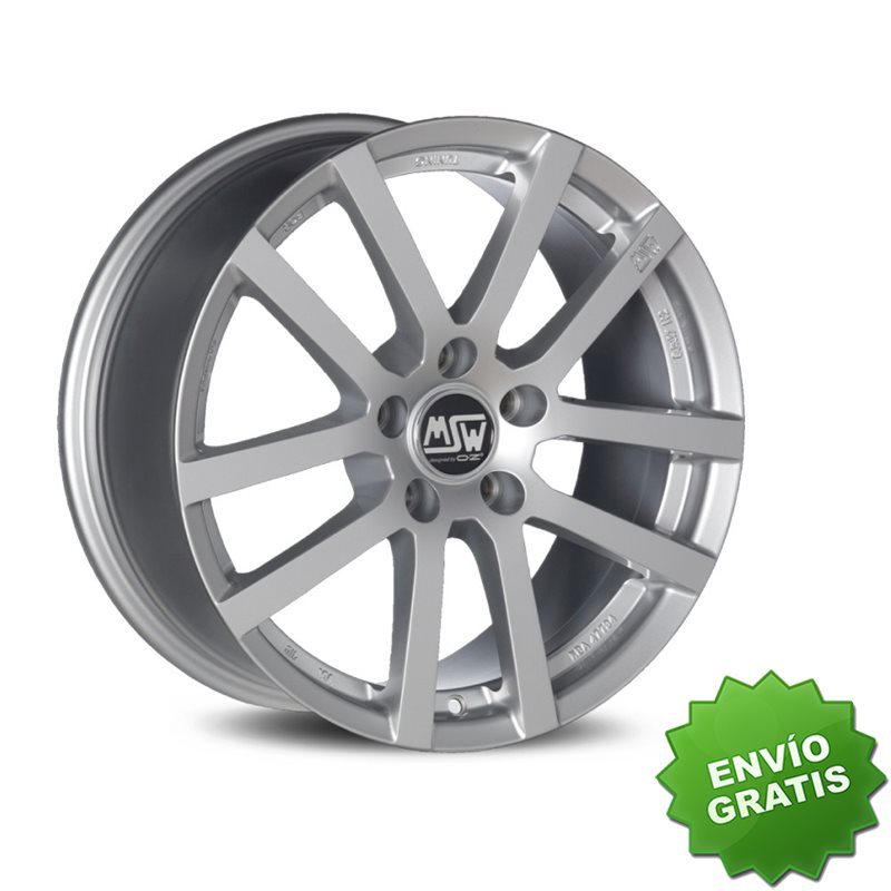 Llanta exclusiva Oz Msw 22 6x15 Et42 4x100 Plata Kba Nad