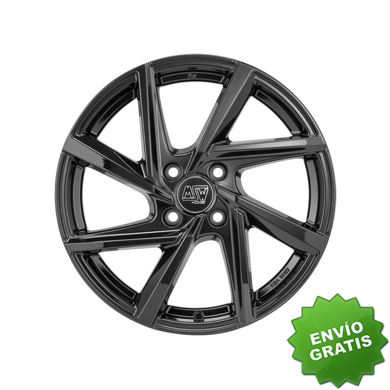 Llanta exclusiva Oz Msw 80-4 6x15 4x100 Et45 Negro Brillante