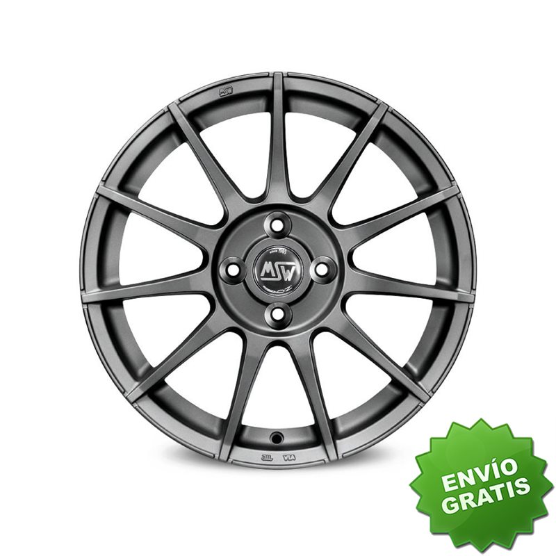 Llanta exclusiva Oz Msw 85 6.5x16 4x108 Et38 Matt Gun Metal