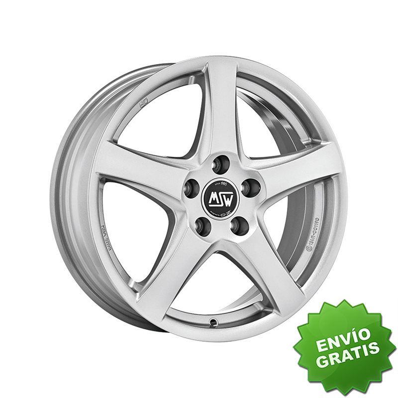 Llanta exclusiva Oz Msw 78 6.5x17 Et46 5x114.30 Full Silver