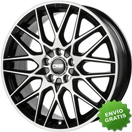 Llanta exclusiva Cms C25 8x19 Et38 Lk5/112/66.5 H2 Diamond Rim Negro