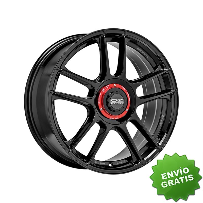 Llanta exclusiva Oz Indy Hlt 8.5x20 5x112 Et30 Negro Brillante