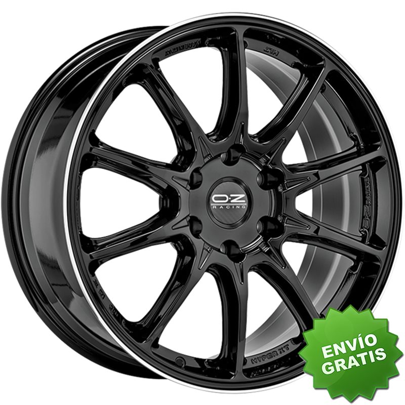 Llanta exclusiva Oz Hyper Xt Hlt 9.5x22 5x120 Et40 Negro Brillante