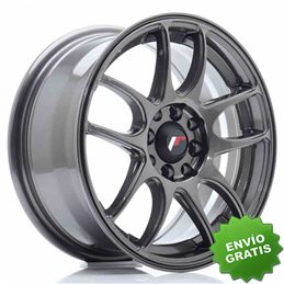 Llanta exclusiva Jr Wheels Jr29 15x7 Et35 4x100 108 Hyper Gray