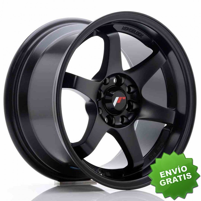 Llanta exclusiva Jr Wheels Jr3 15x8 Et25 4x100 108 Matt Black