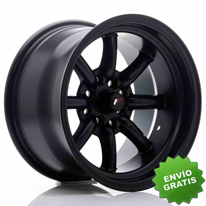 Llanta exclusiva Jr Wheels Jr19 15x9 Et-13 4x100 114 Matt Black