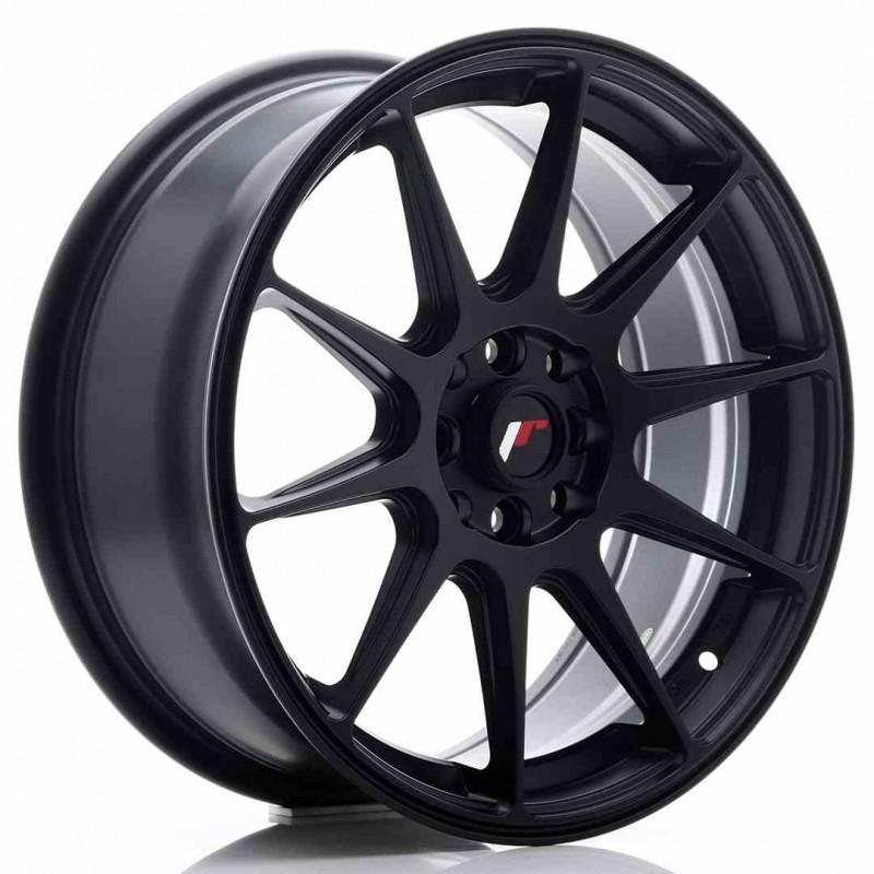 Llanta exclusiva Jr Wheels Jr11 17x7.25 Et35 5x112 114.3 Matt Black