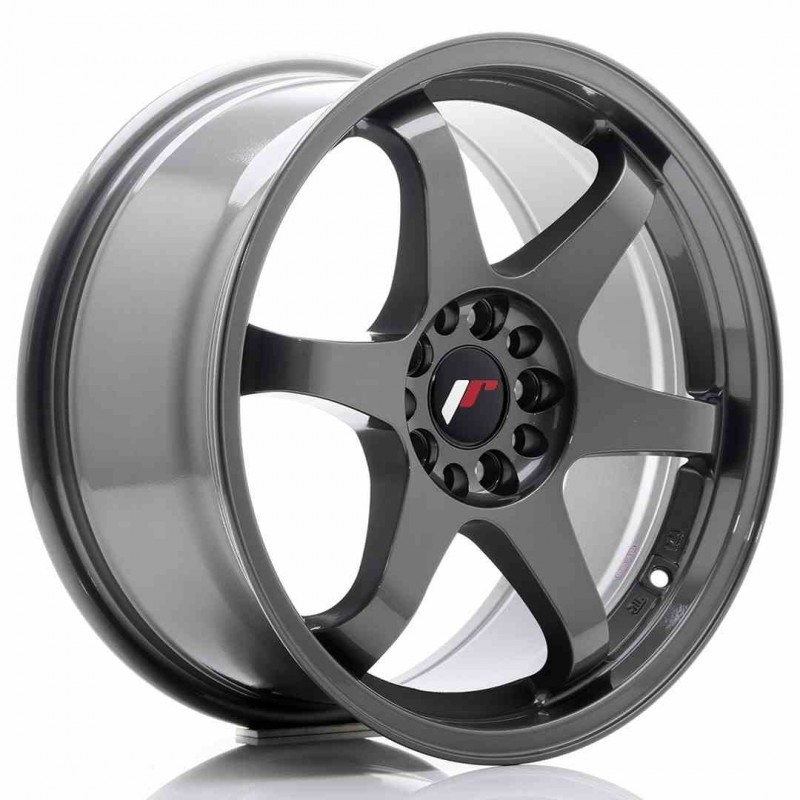 Llanta exclusiva Jr Wheels Jr3 17x8 Et35 5x108 112 Gun Metal