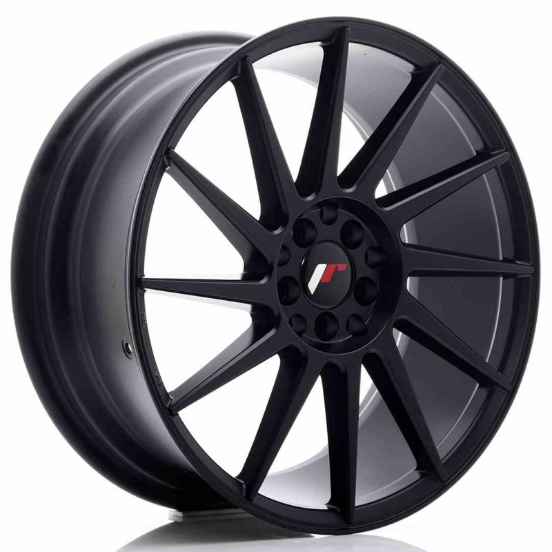 Llanta exclusiva Jr Wheels Jr22 18x7.5 Et40 5x112 114 Matt Black