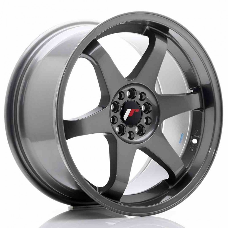 Llanta exclusiva Jr Wheels Jr3 18x9 Et15 5x114 120 Gun Metal