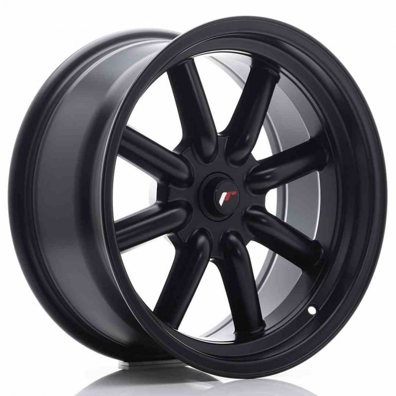 Llanta exclusiva Jr Wheels Jr19 17x8 Et-20-0 Blank Matt Black