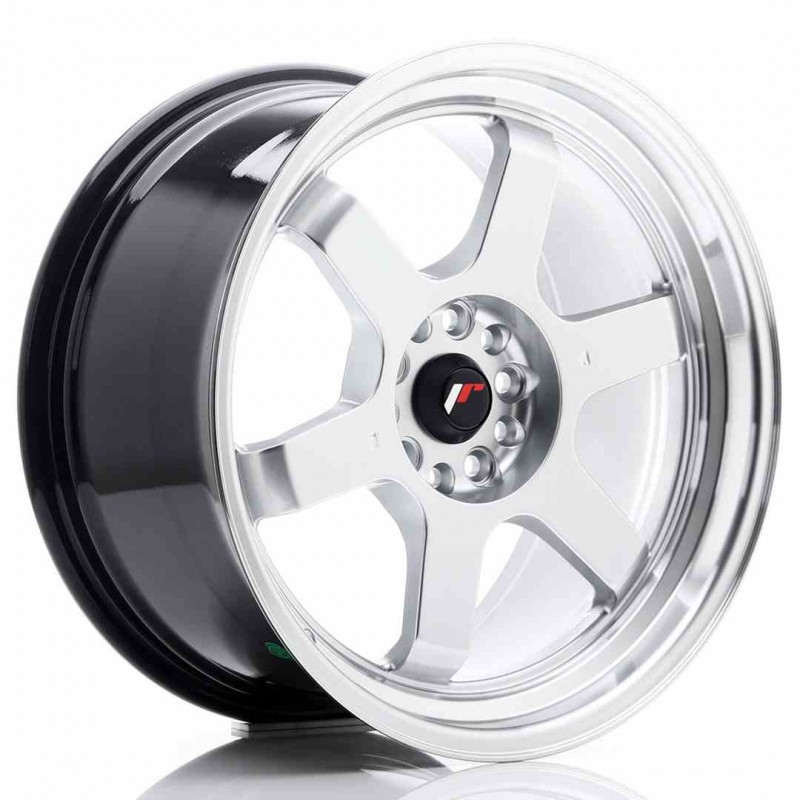 Llanta exclusiva Jr Wheels Jr12 18x9 Et25 5x114 120 Hyper Silver