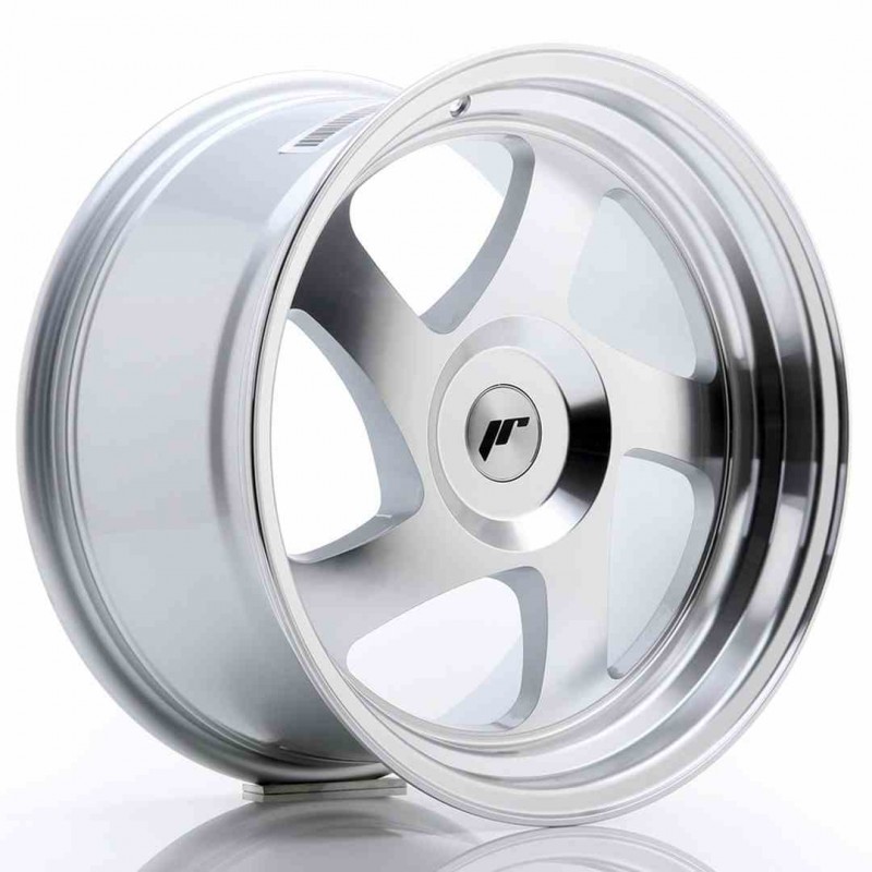 Llanta exclusiva Jr Wheels Jr15 17x9 Et25 Blank Silver Machined