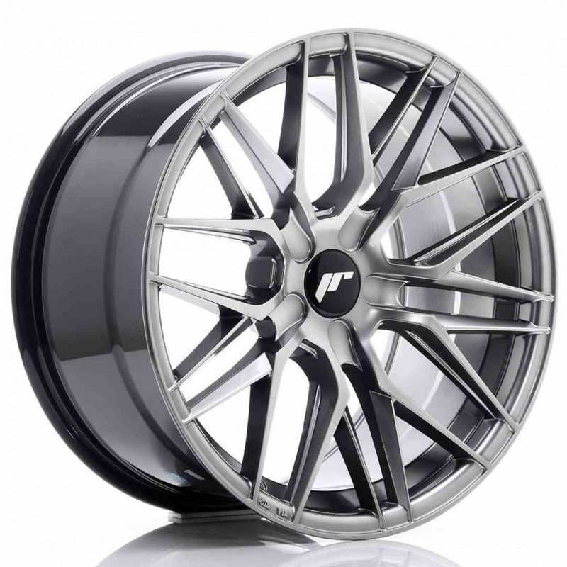 Llanta exclusiva Jr Wheels Jr28 18x9.5 Et20-40 5h Blank Hyper Black