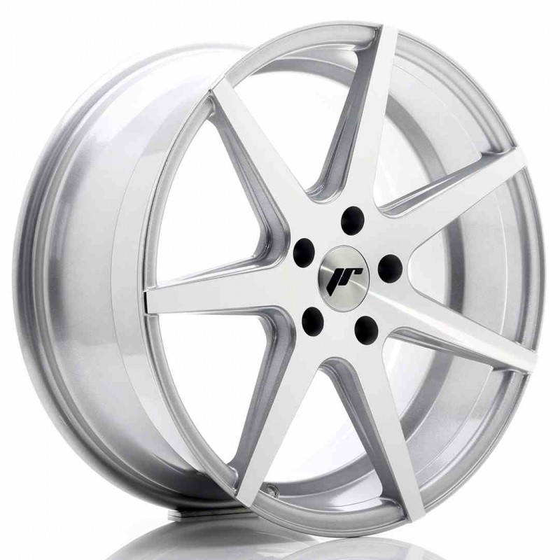 Llanta exclusiva Jr Wheels Jr20 19x8.5 Et35 5x120 Silver Machined