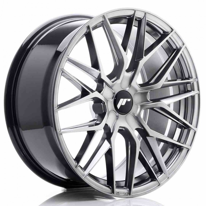 Llanta exclusiva Jr Wheels Jr28 19x8.5 Et20-40 5h Blank Hyper Black