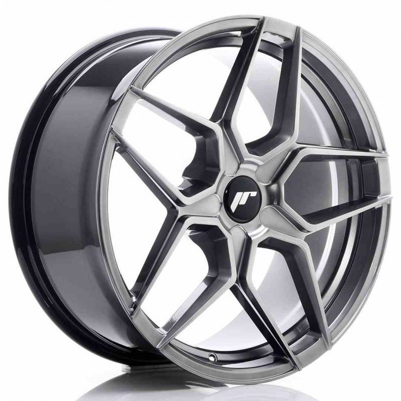 Llanta exclusiva Jr Wheels Jr34 19x8.5 Et20-40 5h Blank Hyper Black