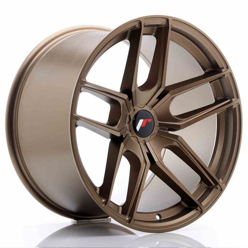 Llanta exclusiva Jr Wheels Jr25 19x11 Et40 5h Blank Bronze