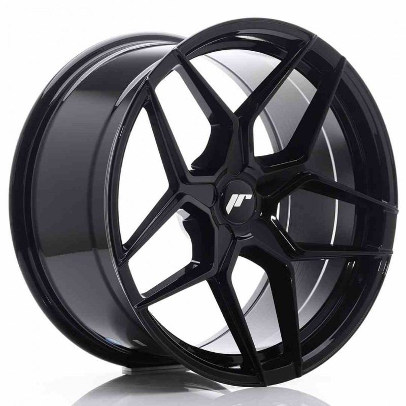 Llanta exclusiva Jr Wheels Jr34 19x9.5 Et35-40 5h Blank Gloss Black