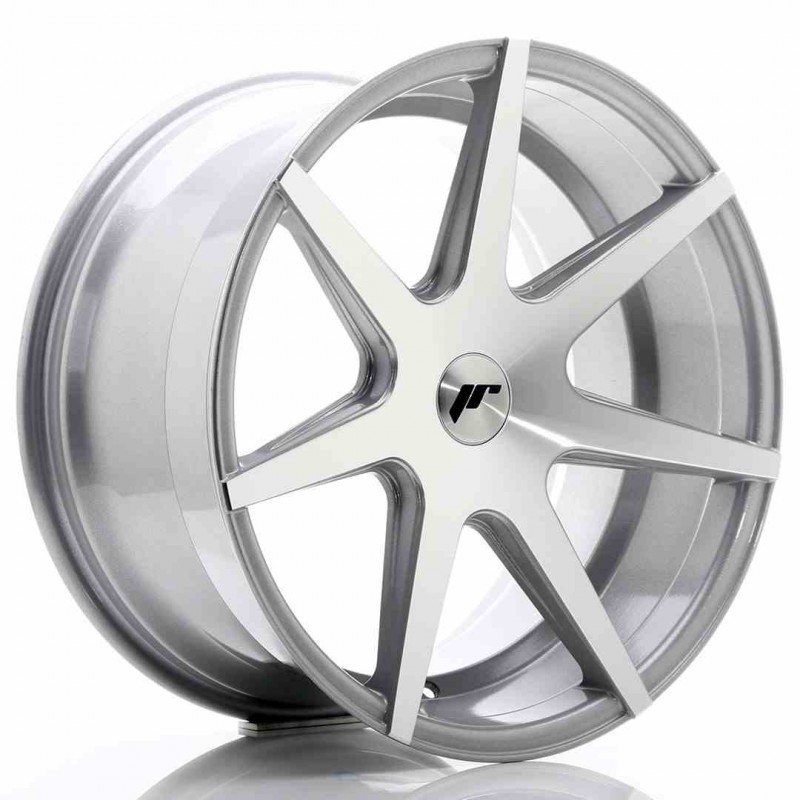 Llanta exclusiva Jr Wheels Jr20 19x9.5 Et20-40 Blank Silver Machined