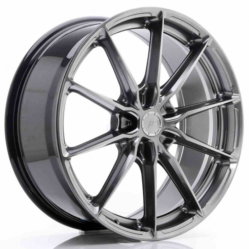 Llanta exclusiva Jr Wheels Jr37 20x8.5 Et45 5x108 Hyper Black