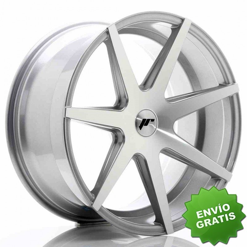 Llanta exclusiva Jr Wheels Jr20 20x10 Et40 5h Blank Silver Machined