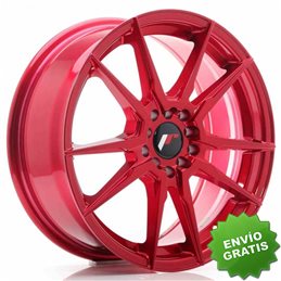 Llanta exclusiva Jr Wheels Jr21 17x7 Et40 5x100 114 Platinum Red