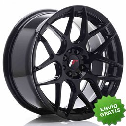 Llanta exclusiva Jr Wheels Jr18 17x8 Et25 4x100 108 Glossy Black