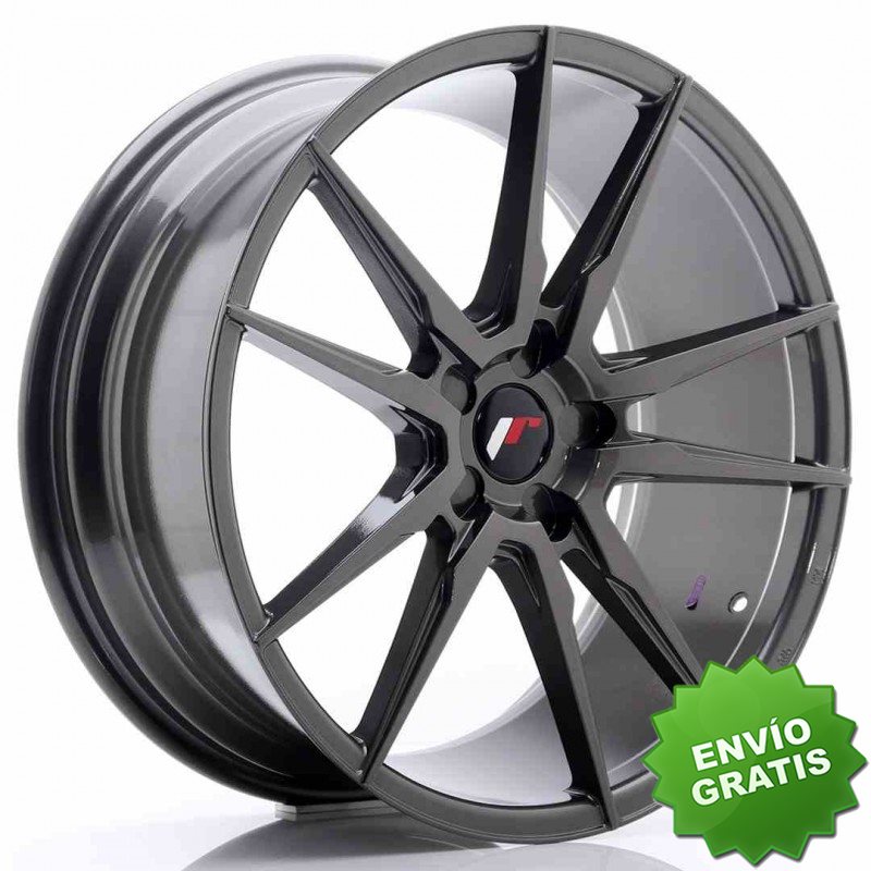 Llanta exclusiva Jr Wheels Jr21 20x8.5 Et20-40 5h Blank Hyper Gray