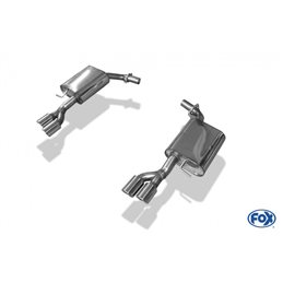 Escape Fox Audi A6/ S6/ Rs6 4f 2,0l - 3,2l + Tdi