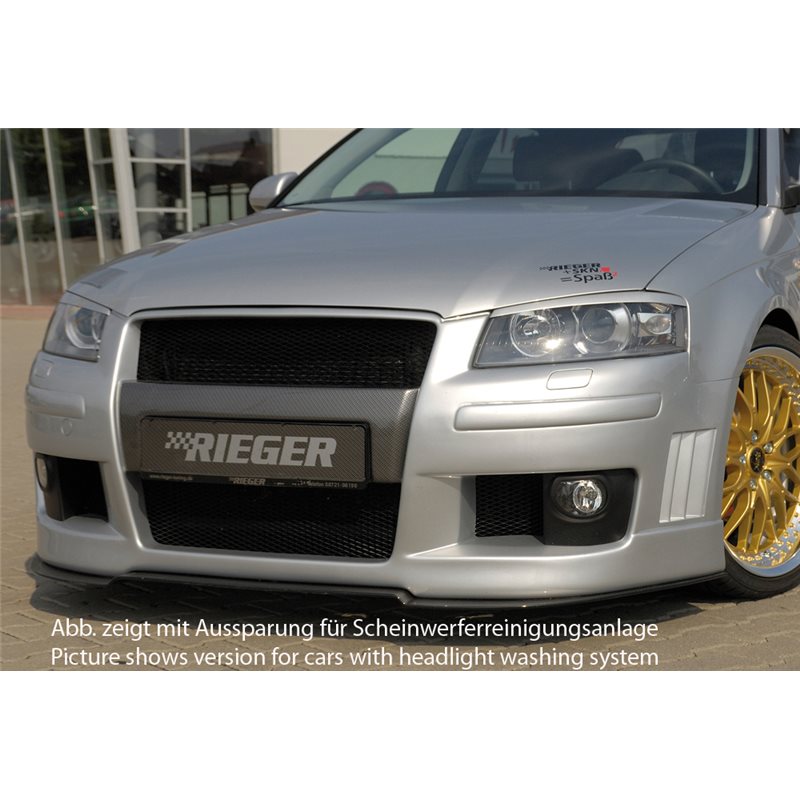 Paragolpes Rieger Audi A3 (8P) -05.05 (antes facelift) 3-puertas