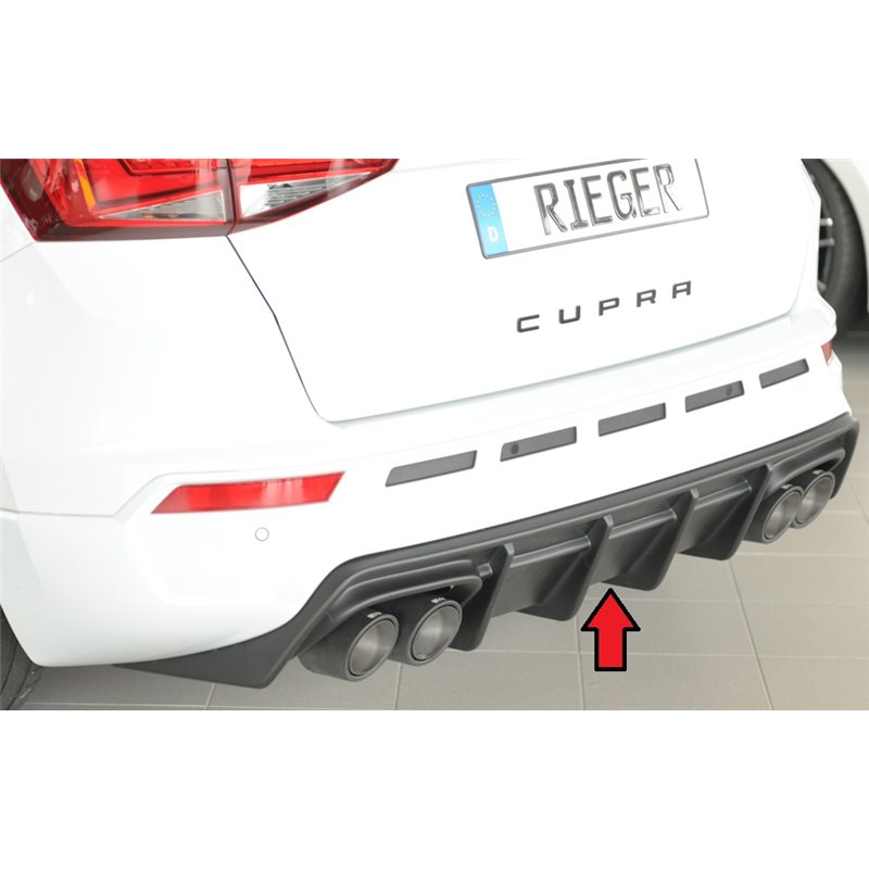 Añadido trasero Rieger Seat Ateca Cupra (5FP) 09.18-07.20 (antes facelift), 08.20- (ex facelift)