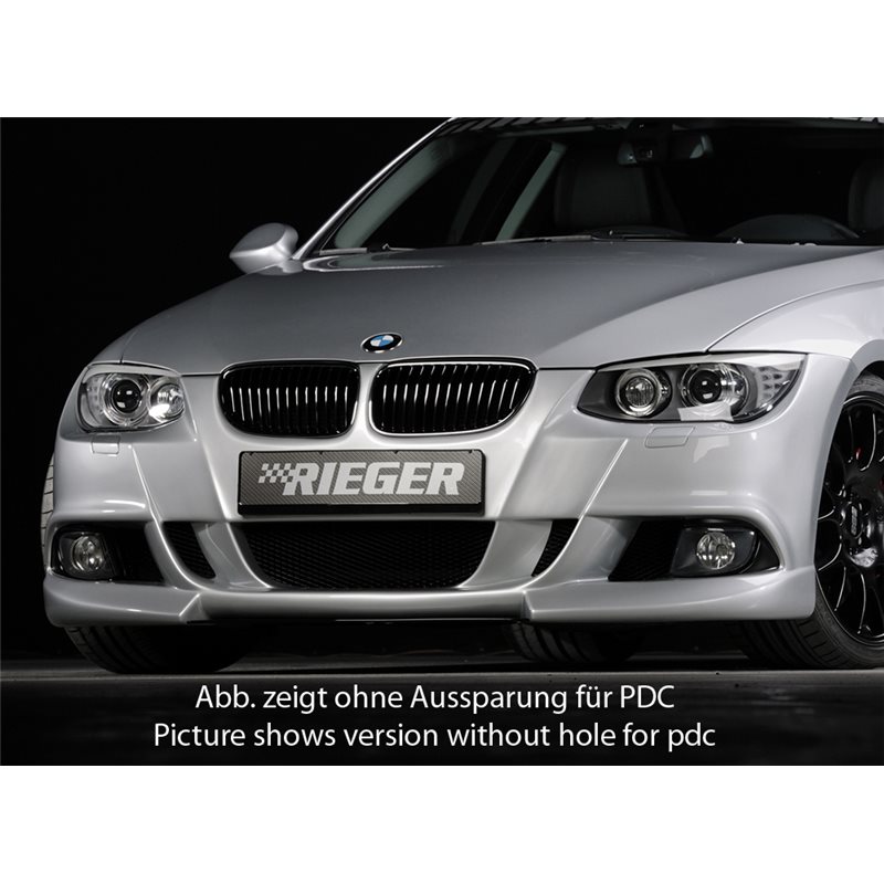 Paragolpes Rieger BMW 3-series E92 03.10- (ex facelift) LCI coupe 3-series E93 03.10- (ex facelift) LCI cabrio