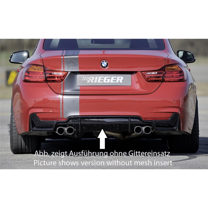 Añadido trasero Rieger BMW 4-series F32 (3C) 11.12-06.15 (antes facelift), 07.15- (ex facelift) LCI coupe (3-puertas) 4-series F